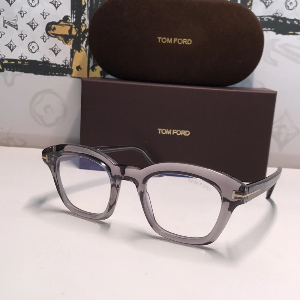 New Authentic Tom Ford Gray Eyeglasses TF5961-B 020